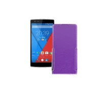Купить - чехол для смартфона  Чехол-флип из экокожи для телефона OnePlus One Фиолетовый