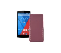 Купить - чехол для смартфона  Чехол-флип из экокожи для телефона OnePlus One Бордовый