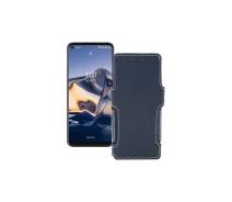Купить - чехол для смартфона  Чехол-книга из экокожи для телефона Nokia 8.3 5G Черный глянец