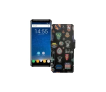 Купить - чехол для смартфона  Чехол-книга из экокожи для телефона Oukitel K5000 Битлз
