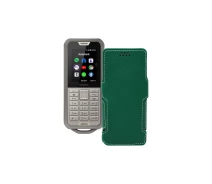 Купить - чехол для смартфона  Чехол-книга из экокожи для телефона Nokia 800 Tough Темно-зеленый