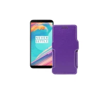 Купить - чехол для смартфона  Чехол-книга из экокожи для телефона OnePlus 5T Фиолетовый