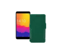 Купить - чехол для смартфона  Чехол-книга из экокожи для телефона Prestigio Muze J5 PSP5524 Темно-зеленый