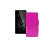 Купить - чехол для смартфона  Чехол-книга из экокожи для телефона Oukitel WP15 Розовый