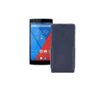 Купить - чехол для смартфона  Чехол-флип из экокожи для телефона OnePlus One Черный глянец