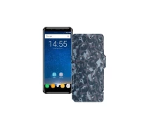 Купить - чехол для смартфона  Чехол-книга из экокожи для телефона Oukitel K5000 Хаки-синий