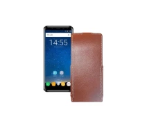Купить - чехол для смартфона  Чехол-флип из экокожи для телефона Oukitel K5000 Коричневый