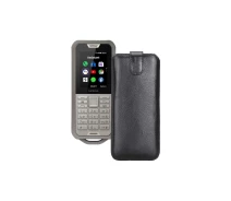 Купить - чехол для смартфона  Вытяжка из кожи для телефона Nokia 800 Tough Черный