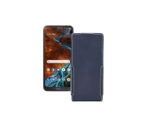 Купить - чехол для смартфона  Чехол-флип из экокожи для телефона Nokia G300 Черный глянец