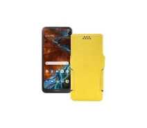 Купить - чехол для смартфона  Чехол-книга из экокожи для телефона Nokia G300 Желтый
