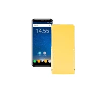 Купить - чехол для смартфона  Чехол-флип из экокожи для телефона Oukitel K5000 Желтый