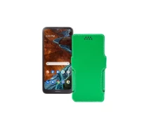 Купить - чехол для смартфона  Чехол-книга из экокожи для телефона Nokia G300 Зеленый