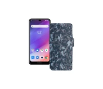 Купить - чехол для смартфона  Чехол-книга из экокожи для телефона Prestigio S Max 7610 Dual Slim Хаки-синий