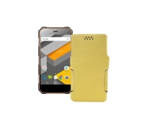 Купить - чехол для смартфона  Чехол-книга из экокожи для телефона Nomu S10 Pro Золотой