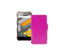 Купить - чехол для смартфона  Чехол-книга из экокожи для телефона Nomu S10 Pro Розовый