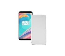 Купить - чехол для смартфона  Чехол-флип из экокожи для телефона OnePlus 5T Белый