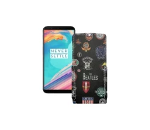 Купить - чехол для смартфона  Чехол-флип из экокожи для телефона OnePlus 5T Битлз