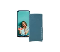 Купить - чехол для смартфона  Чехол-флип из экокожи для телефона Oukitel C21 2020 Тм. Бирюзовый