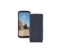 Купить - чехол для смартфона  Чехол-флип из экокожи для телефона Oukitel WP6 Черный матовый