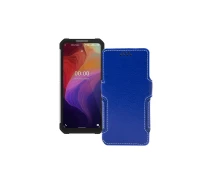 Купить - чехол для смартфона  Чехол-книга из экокожи для телефона Oukitel WP17 Синий