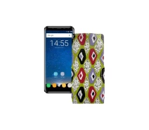 Купить - чехол для смартфона  Чехол-флип из экокожи для телефона Oukitel K5000 Камни-цветные