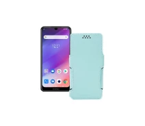 Купить - чехол для смартфона  Чехол-книга из экокожи для телефона Prestigio S Max 7610 Dual Slim Небесный