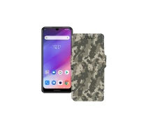 Купить - чехол для смартфона  Чехол-книга из экокожи для телефона Prestigio S Max 7610 Dual Slim Хаки-зеленый