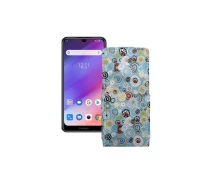Купить - чехол для смартфона  Чехол-флип из экокожи для телефона Prestigio S Max 7610 Dual Slim Круги-цветные