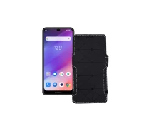 Купить - чехол для смартфона  Чехол-книга из экокожи для телефона Prestigio S Max 7610 Dual Slim Черный ромб
