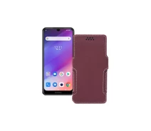 Купить - чехол для смартфона  Чехол-книга из экокожи для телефона Prestigio S Max 7610 Dual Slim Бордовый