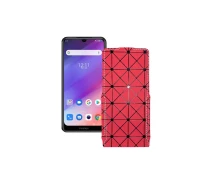 Купить - чехол для смартфона  Чехол-флип из экокожи для телефона Prestigio S Max 7610 Dual Slim Красный ромб