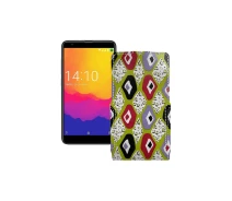Купить - чехол для смартфона  Чехол-флип из экокожи для телефона Prestigio Muze J5 PSP5524 Камни-цветные