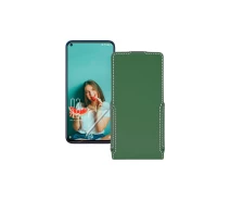 Купить - чехол для смартфона  Чехол-флип из экокожи для телефона Oukitel C21 2020 Темно-зеленый