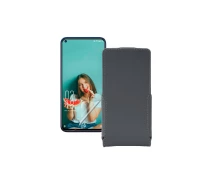 Купить - чехол для смартфона  Чехол-флип из экокожи для телефона Oukitel C21 2020 Серый