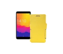 Купить - чехол для смартфона  Чехол-книга из экокожи для телефона Prestigio Muze J5 PSP5524 Желтый