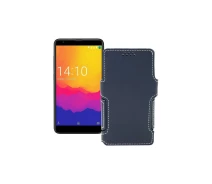 Купить - чехол для смартфона  Чехол-книга из экокожи для телефона Prestigio Muze J5 PSP5524 Черный глянец