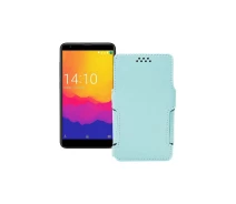 Купить - чехол для смартфона  Чехол-книга из экокожи для телефона Prestigio Muze J5 PSP5524 Небесный