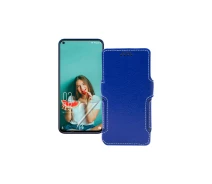 Купить - чехол для смартфона  Чехол-книга из экокожи для телефона Oukitel C21 2020 Синий