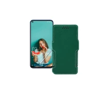 Купить - чехол для смартфона  Чехол-книга из экокожи для телефона Oukitel C21 2020 Темно-зеленый