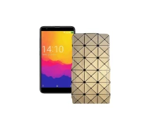 Купить - чехол для смартфона  Чехол-флип из экокожи для телефона Prestigio Muze J5 PSP5524 Золотой ромб