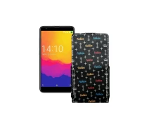 Купить - чехол для смартфона  Чехол-флип из экокожи для телефона Prestigio Muze J5 PSP5524 Фэшн черный