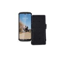 Купить - чехол для смартфона  Чехол-книга из экокожи для телефона Oukitel WP6 Черный ромб