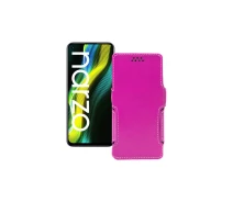 Купить - чехол для смартфона  Чехол-книга из экокожи для телефона Realme Narzo Розовый