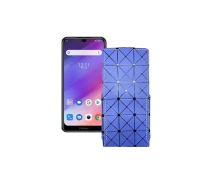 Купить - чехол для смартфона  Чехол-флип из экокожи для телефона Prestigio S Max 7610 Dual Slim Синий ромб