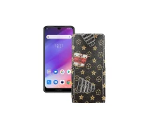 Купить - чехол для смартфона  Чехол-флип из экокожи для телефона Prestigio S Max 7610 Dual Slim Луи-Витон-коричневый