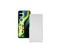 Купить - чехол для смартфона  Чехол-флип из экокожи для телефона Realme Narzo 50 Белый