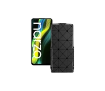 Купить - чехол для смартфона  Чехол-флип из экокожи для телефона Realme Narzo 50 Черный ромб