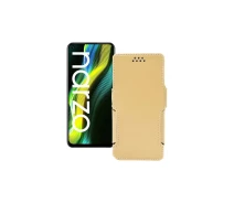 Купить - чехол для смартфона  Чехол-книга из экокожи для телефона Realme Narzo 50 Бежевый