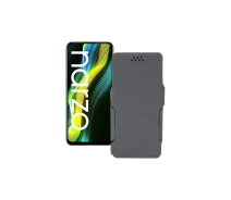 Купить - чехол для смартфона  Чехол-книга из экокожи для телефона Realme Narzo 50 Серый