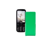 Купить - чехол для смартфона  Чехол-флип из экокожи для телефона Sigma Comfort 50 Optima Зеленый
